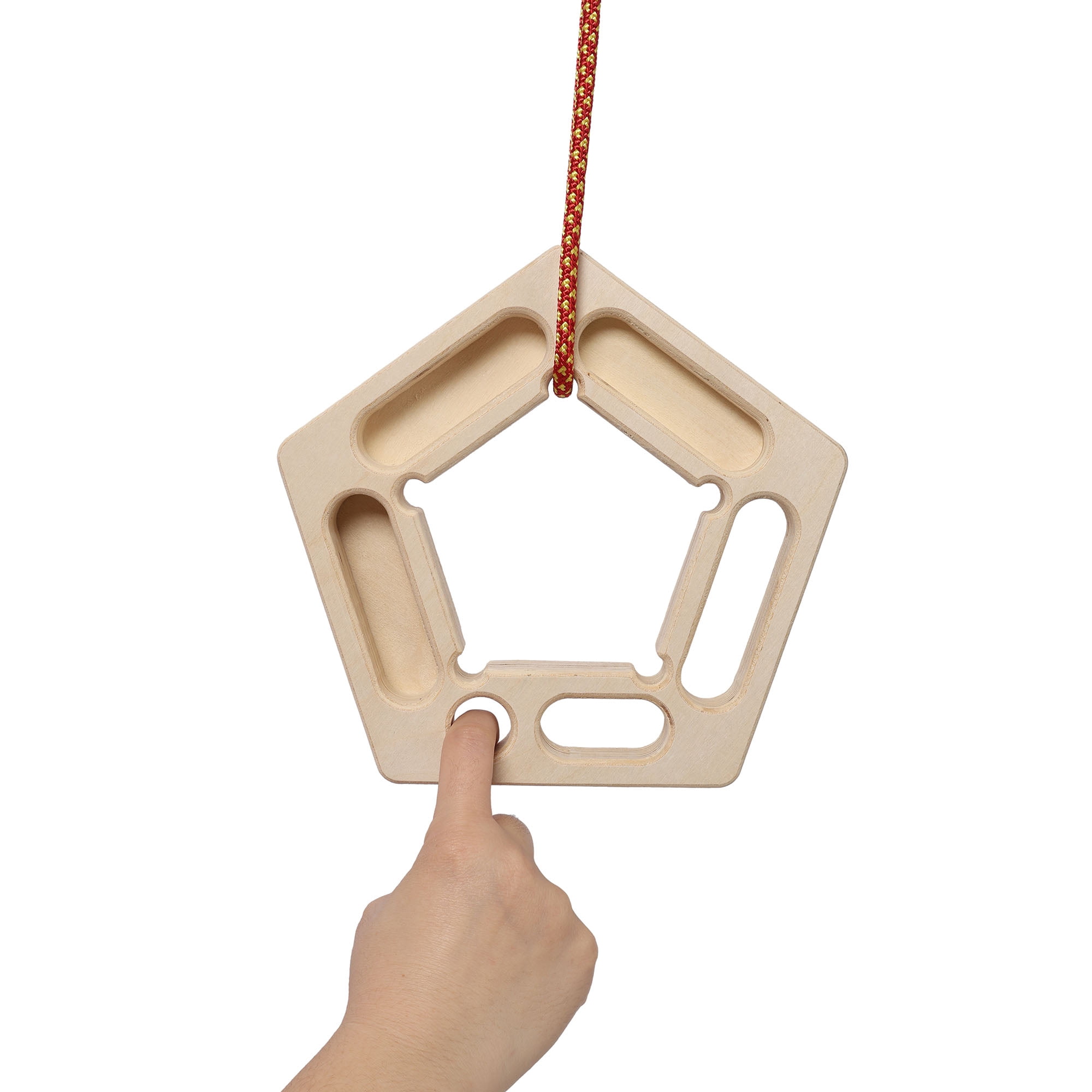 CQSXDA 2pack Wooden Climbing Hangboard For Strengthening Fingers And Grip Essential Rock Climbing Training Tool