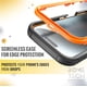 thumbnail image 5 of Rome Tech Funda Protectora para iPhone 16 Pro con Clip para Cinturón y Soporte, Carcasa Protectora de Doble Capa a Prueba de Golpes sin Pantalla, Color Negro y Naranja, 5 of 5