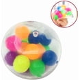thumbnail image 3 of Juego de 3 pelotas antiestrés para aliviar el estrés y mejorar la concentración para niños y adultos; pelota antiestrés, pelota de juguete, 3 of 5