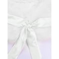 thumbnail image 3 of YUUMIN Kids Girls Faux Fur Shoulder Cape Wedding Flower Dress Wraps Bolero Shrug White One_Size, 3 of 4