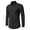 X1-Black, variant on Mens Button Down Shirt Long Sleeve Dress Shirts Stretch Free Shirts(Grey,XXXXL)