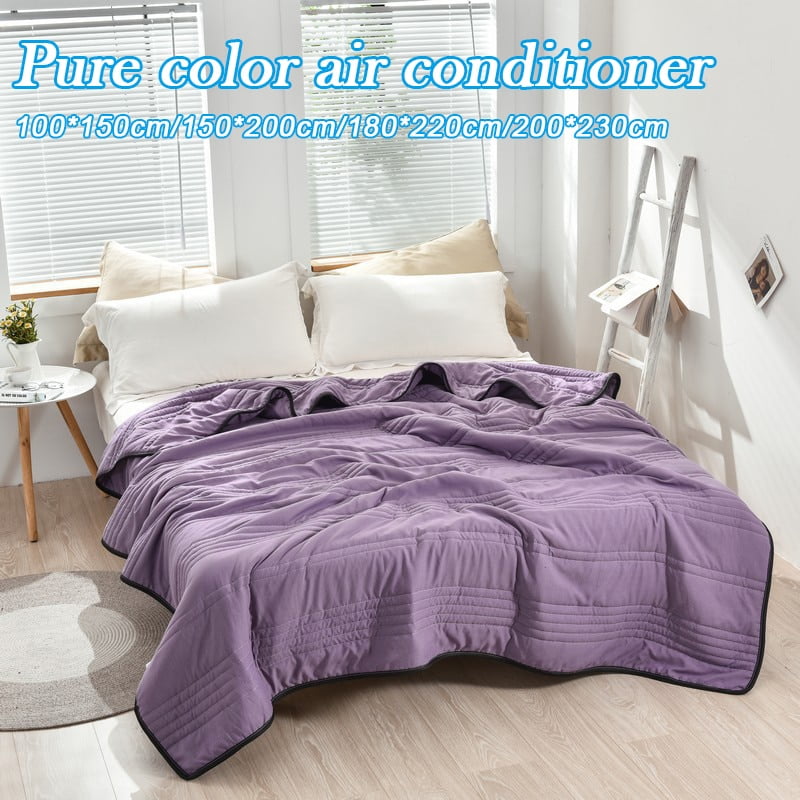 ChillSilk Silk Cooling Blanket 78x90 Inches Gray