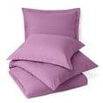 thumbnail image 3 of Nestl 3pc King Duvet Cover Set, Luxury Microfiber Duvet Cover King with 2 Pillow Shams, (90"x104"), Lavender Dream, 3 of 7