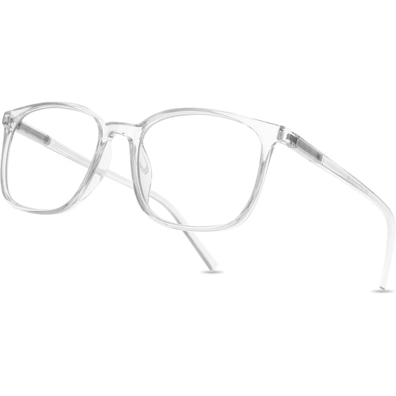 Gaoye Blue Light Blocking Glasses Women/Men, Computer Gaming Fake Eyeglasses Anti UV Ray-Spring Hinge (Clear)