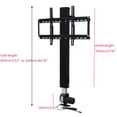 thumbnail image 2 of 28" Motorized TV Lift Stand Mount Bracket for 26"-57" TVs With Remote Controller Electric LCD TV Stand Lift Mount Bracket Stroke 700mm for 26"-57" TV Cabinet Motorized TV Lift Mount Bracket, 2 of 10