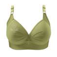 thumbnail image 4 of Women's Plus Size Full Coverage Wireless Bra, Seamless Wirefree Comfort Everyday Support for Large Bust, 4 of 6