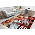 thumbnail image 4 of Printed Rugs, American Football Players Rug, Entryway Rug, Floor Rug, Famous Rug, Man Cave Rugs, Motivation Rugs, Non Slip Rugs, 5.9'x9.2' - 180x280 cm, 4 of 8