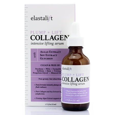 Collagen Lifting, Plumping, & Firming Serum  Anti-Aging Collagen Serum for Face Improves Elasticity, Evens Skin Tone, Plumps, & Lifts Sagging Skin  Non-Greasy Wrinkle Serum Made in USA by