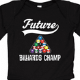 thumbnail image 4 of Inktastic Future Billiards Champ Boys or Girls Long Sleeve Baby Bodysuit, 4 of 5