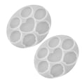 thumbnail image 2 of 2Pcs Phone Grip Molds Epoxy Resin Mold Irregular Phone Grip Mould Silicone Molds, 2 of 7
