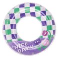 thumbnail image 1 of Tubo de flotadores para piscina, anillo de natación de PVC grueso para juegos de agua, suave y resistente para vacaciones en la playa JShteea El nuevo, 1 of 7