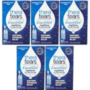 5 Pack - TheraTears Liquid Gel Single-Use Containers 30 Each