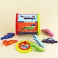 thumbnail image 4 of Forma de color Juguetes a Regalos de Navidad Juguetes cognitivos Juguete de apilamiento Reloj de bloques de construcción Juguetes Juguetes de Hugo Juguetes de dinosaurios, 4 of 8