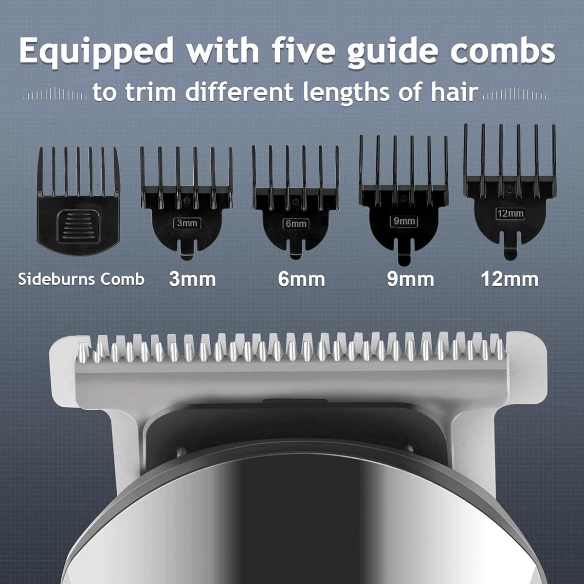 Beard Trimmer for Men, Waterproof Electric Razor for Nose,Body,Face,Mustache,Cordless Hair Clippers Shavers Grooming Kit, Gifts for Men Husband Father