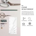 thumbnail image 5 of Sew Seam Allowance Ruler Sewing Machine Ruler for Measuring Use, 5 of 5