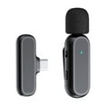 thumbnail image 1 of Graflsoa K60 Wireless Microphone Set with 20M Range, Type-C Compatibility, Noise Reduction, and Portable Charging Case - Black, 1 of 6