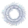 thumbnail image 3 of Vickerman A104226LED Couronne Blanche Cristal 24 Po. 55LED Multi, 3 of 3