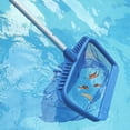 thumbnail image 2 of Pool Brush - Swimming Pool Cleaning Tool - Professional Pond Jet Vacuum Brush Pool Brush Skimmer Cleaner Spa Tool Fast Cleaning Debris Pickup Removal Pond Bag Rake, 2 of 11