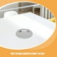 thumbnail image 4 of Shisuyan Round Tea Bag Dish Silver Home Accessories Tea Time 2Pcs 4.9In, 4 of 9