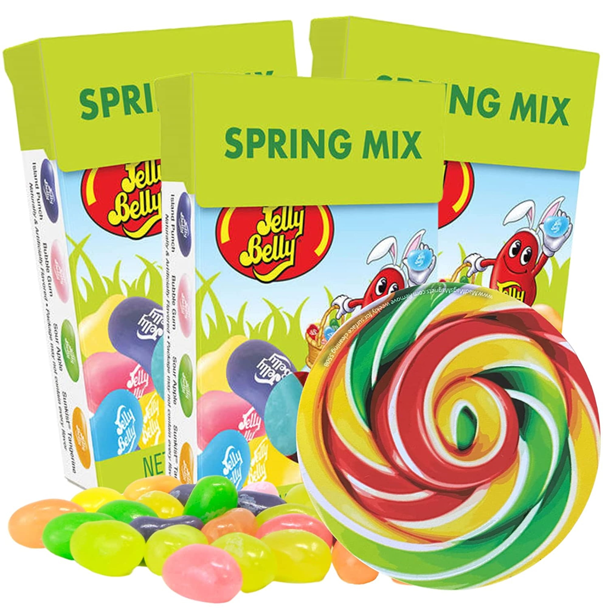 Jelly Belly Kids Mix, Easter Jelly Beans, Pack of 3, 1 Ounce Per Box