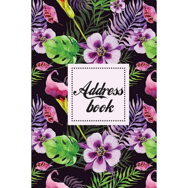 Address Book Small Address Book Address Book with Tabs 6"x9" Over