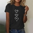 thumbnail image 6 of Valentine's Shirts for Women Love Heart Cute Graphic T Shirts Casual Spring Day Tops Tee for Her, 6 of 8