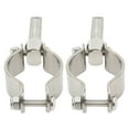 thumbnail image 2 of Clamp On Oar Locks, 1 3/8in To 1 3/4in Inner Diameter Durable Mirror Polish Row Lock Side Mount Clamp  For Marine, 2 of 8