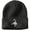 Black, variant on Minimal Devil Scorpion Embroidered Acrylic Knit Beanie, Unisex Soft Stretch Winter Skull Cap, Sport Casual Daily Hat Perfect Gift for Men Women