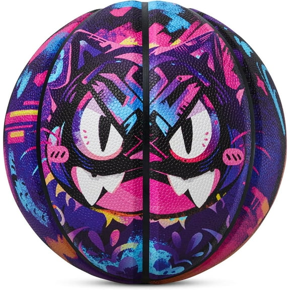 Kuangmi Unique Street Basketball, Men's Official Size 7 29.5 Inches, Suitable for Outdoor and Iindoor Basketball Games