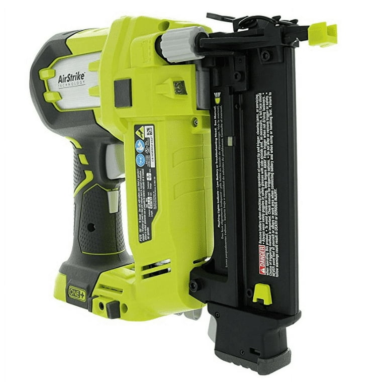 RYOBI 18 VOLT ONE AIRSTRIKE CORDLESS BRAD NAILER 18 GAUGE TOOL