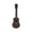 Black, variant on Ukulele for Beginners 4 String Mini Guitar Musical Instrument with Nylon Strings Portable Educational Music Toy for 3-5 Years Real Playable Tunable Ukulele