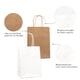 thumbnail image 3 of Bolsas de papel de 20 piezas, bolsas de regalo, bolsas de fiesta, bolsas de compras, bolsas de venta al por menor, bolsas de mercancías, bolsas de papel Kraft con asas, 3 of 6