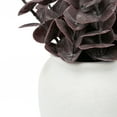 thumbnail image 4 of Better Homes & Gardens Artificial Purple Eucalyptus in White Ceramic Vase, 12", 4 of 9