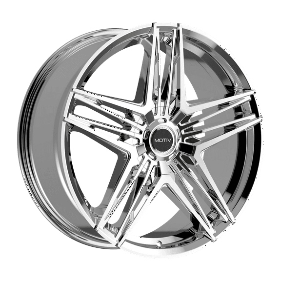 18x7.5 Motiv 440C Lunar Chrome Wheel 5x112/5x4.5 (40mm)
