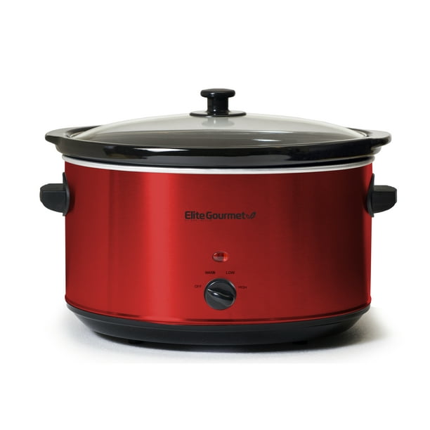 Elite Gourmet 8.5Qt. Stainless Steel Slow Cooker