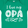 thumbnail image 4 of Inktastic I Love My Opa with Hearts Boys or Girls Baby Bodysuit, 4 of 5