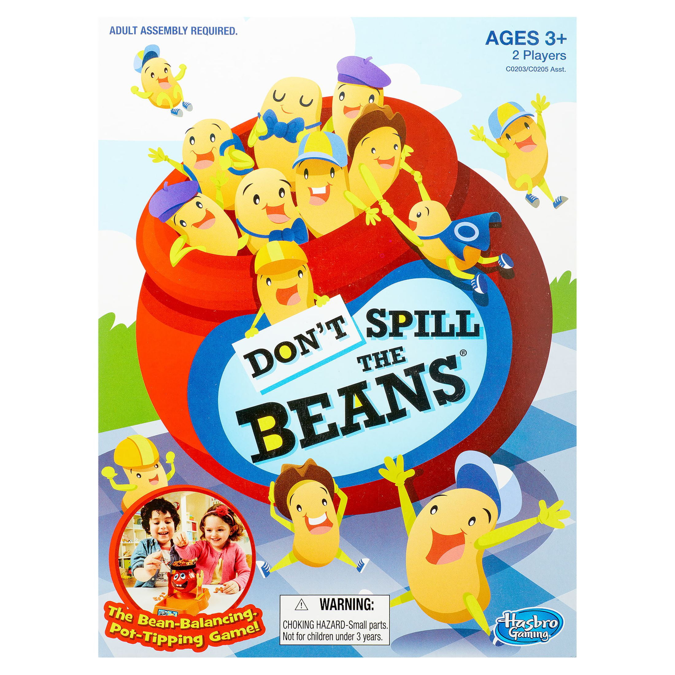  Hasbro Gaming Don't Spill The Beans Game for Kids