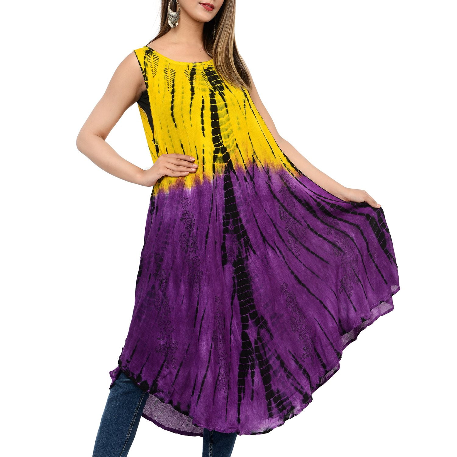 purple and gold dress casual