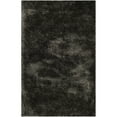 thumbnail image 2 of SAFAVIEH Martha Stewart Ellison Solid Plush Shag Area Rug, Charcoal, 5' x 8', 2 of 2