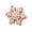 Brown, variant on Christmas Throw Pillows Plush Snowflake Shaped Pillow for Xmas Winter Holiday Party Bedroom Living Room Cushion Couch Sofa Decoration (Brown)