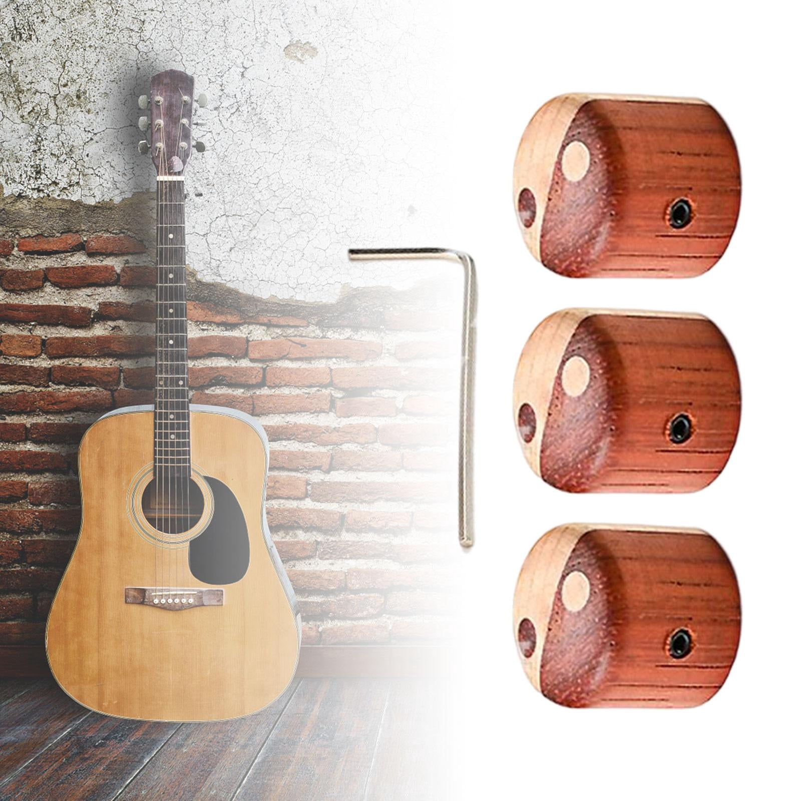 LeeQinersw #3x Wooden Bass Speed Controls with Screwdriver Volume Timbre Knobs for everyday B