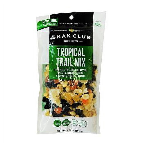 SNAK CLUB TROPICAL MIX - Peg 6/6.75oz