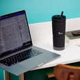 thumbnail image 4 of bubba Envy S Stainless Steel Tumbler with Straw and Bumper Rubberized in Black, 24 fl oz., 4 of 5