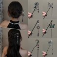 thumbnail image 2 of Ancient Chinese Style Elegant Butterfly Tassel Hair Stick for Women Girls Classical Hairpin Chinese Hair Accessories Jewelry, 2 of 9