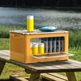 thumbnail image 4 of Collapsible Closet Organizers, Multifunction Plastic Storage Box Outdoor Folding Storage Bins For Home, Car, Camping, Office, 4 of 8