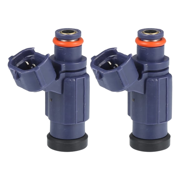 Unique Bargains 2 Pcs Flow Matched Fuel Injector Replacement 4 Holes Disc for Kawasaki Mule 4010 4000 2009-2017