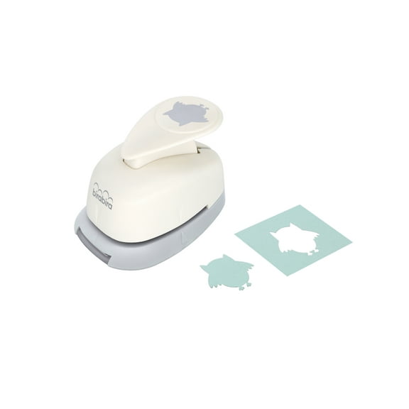 Bira Craft 5/8 inch Owl Shape Lever Action Craft Punch, Halloween Punch, for Paper Crafting Scrapbooking