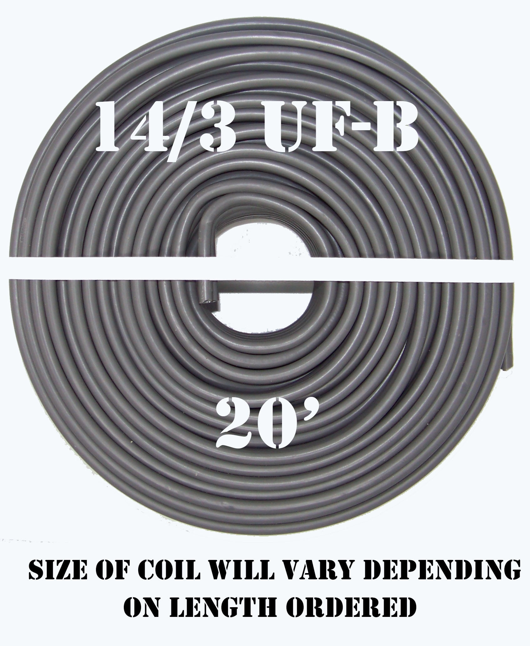 14 3 Uf B X 20 Southwire Underground Feeder Cable Walmart Com