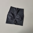 thumbnail image 3 of Pantalones cortos deportivos de color melocotón para mujer, pantalones cortos deportivos para levantamiento de glúteos y Yoga para caderas, cintura alta y Abdomen, medias elásticas altas, 3 of 6
