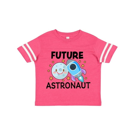 

Inktastic Future Astronaut with Spaceship and Moon Gift Toddler Boy or Toddler Girl T-Shirt